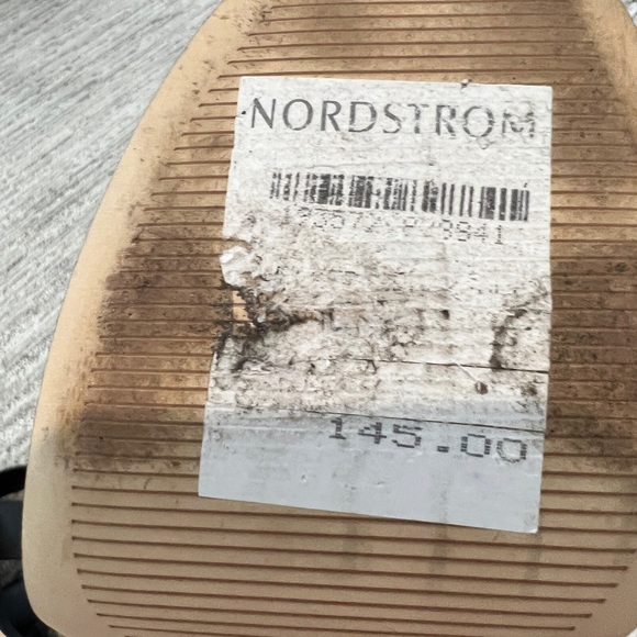 SOLD Michael Kors Becker Block Heel Platform Black Leather Sandal (Women 9) - Picture 6 of 11